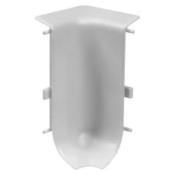 Coupon 🌟 BAUHAUS LOGOCLIC Innenecke Hellgrau, 2 Stk., Geeignet Für: Klemmsockelleisten ⌛