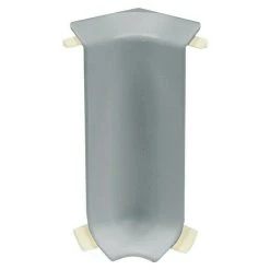 Bestpreis 😀 BAUHAUS LOGOCLIC Innenecke Grau, 2 Stk., Geeignet Für: Hartschaum-Sockelleisten 🔥