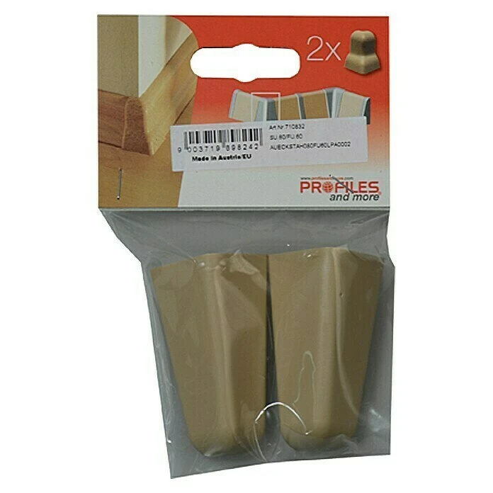 Brandneu 🔥 BAUHAUS Profiles And More Außenecke FU60L Ahorn, 2 Stk. 👏 2 Brandneu 🔥 BAUHAUS Profiles And More Außenecke FU60L Ahorn, 2 Stk. 👏 – Bild 2