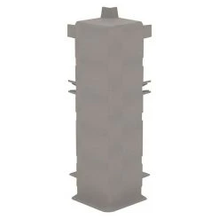 Brandneu 🔥 BAUHAUS Außenecke Cubica LS80 Silber, 1 Stk. ❤️