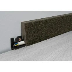 Bestes Angebot ⭐ BAUHAUS LOGOCLIC Aquaprotect Sockelleiste K58 Mondial 2,6 M X 18 Mm X 58 Mm, Gerade ✔️