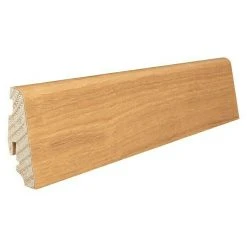 Aktion ⭐ BAUHAUS Living By Haro Sockelleiste Eiche Matt 2,2 M X 19 Mm X 58 Mm, Gerade 😀