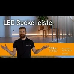 Neu 🌟 BAUHAUS Deckprofil Cubica LS80 No Light Weiß, 2,5 M X 19 Mm X 80 Mm 👍 -Bodenverlegebedarf Verkäufe 12 1144