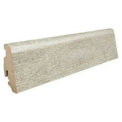 Besorgen ❤️ BAUHAUS Living By Haro Sockelleiste Eiche Ferrara Weiß 2,2 M X 19 Mm X 58 Mm, Gerade ✨