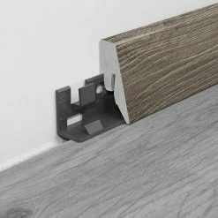 Billig 👍 BAUHAUS LOGOCLIC Sockelleiste K40 C Barnwood Nuoro 2,6 M X 19 Mm X 40 Mm, Gerade 👍