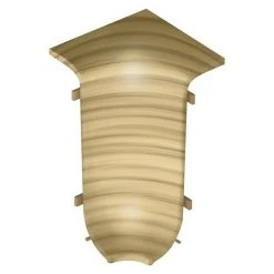 Blitzangebot 😍 BAUHAUS LOGOCLIC Innenecke Eiche Weiß, 2 Stk., Geeignet Für: Kabelkanal-Sockelleisten ✨