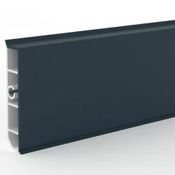 Billig 🧨 BAUHAUS Deckprofil Cubica LS80 No Light Anthrazit, 2,5 M X 19 Mm X 80 Mm ❤️