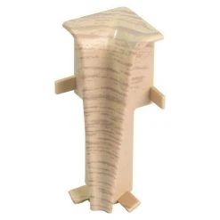 Rabatt 🎁 BAUHAUS Egger Innenecke Eiche Weiß, 2 Stk., Passend Für: Egger Sockelleisten 17 X 60 Mm 💯