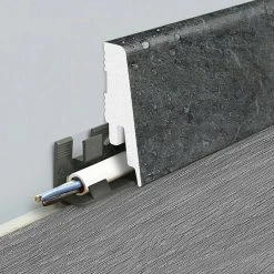 Auslauf 😍 BAUHAUS LOGOCLIC Sockelleiste K58 C Ocean Bay 2,4 M X 18 Mm X 58 Mm, Gerade 🌟