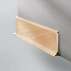 Angebote ⭐ BAUHAUS LOGOCLIC Hartschaumleiste HSL Buche Dunkel, 2,5 M X 14 Mm X 60 Mm ⭐