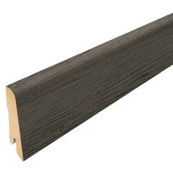 Auslauf ❤️ BAUHAUS Egger Sockelleiste Palencia Eiche Grau 2,4 M X 17 Mm X 60 Mm, Gerade ✔️