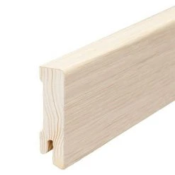 Auslauf 😀 BAUHAUS Sockelleiste Eiche Altweiß 2,4 M X 1,6 Cm X 5,8 Cm 🎁