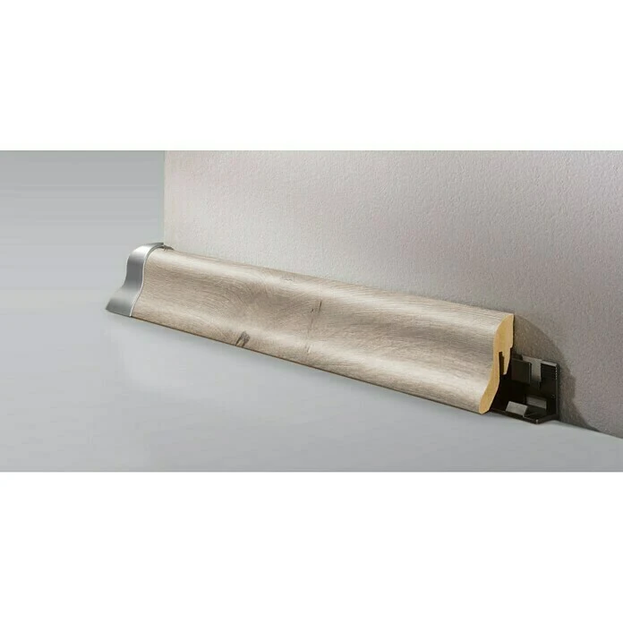 Schlussverkauf 🎁 BAUHAUS LOGOCLIC Sockelleiste K40 Eiche Granada 2,6 M X 22 Mm X 40 Mm, Geschwungen 😀 1 Schlussverkauf 🎁 BAUHAUS LOGOCLIC Sockelleiste K40 Eiche Granada 2,6 M X 22 Mm X 40 Mm, Geschwungen 😀