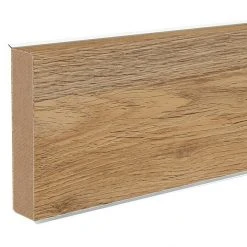 Budget ⌛ BAUHAUS Sockelleiste XL Mabelle 2,5 M X 18 Mm X 60 Mm, Gerade ❤️