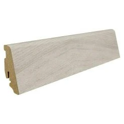 Bestpreis 🌟 BAUHAUS Living By Haro Sockelleiste Eiche Laval Grau 2,2 M X 19 Mm X 58 Mm, Gerade 🎉