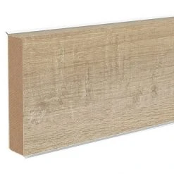 Bestes Angebot ✔️ BAUHAUS Sockelleiste XL Tibidabo 2,5 M X 18 Mm X 60 Mm, Gerade ✔️