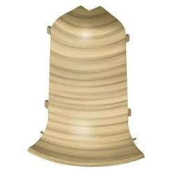 Rabatt ✔️ BAUHAUS LOGOCLIC Außenecke Eiche Weiß, 2 Stk., Geeignet Für: Kabelkanal-Sockelleisten 😍