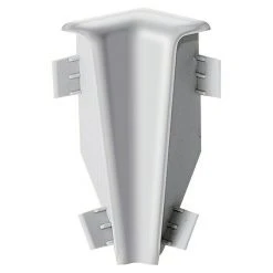 Neu 💯 BAUHAUS LOGOCLIC Innenecke K58 Silber, 2 Stk., Geeignet Für: Sockelleiste K58 C ✔️