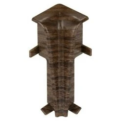 Bester Verkauf ✨ BAUHAUS Egger Innenecke Eiche Dunkelbraun, 2 Stk., Passend Für: Egger Sockelleisten 17 X 60 Mm 🥰