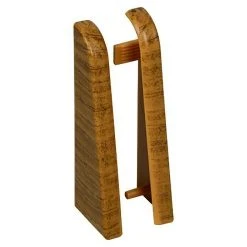 Besorgen 🎉 BAUHAUS Profiles And More Endkappe FU60L Eiche Dunkelbraun, 2 Stk. ⭐