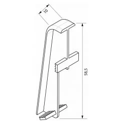Bestpreis 😉 BAUHAUS Egger Übergangskappe Eiche Hellgrau, 2 Stk., Passend Für: Egger Sockelleisten 17 X 60 Mm ✔️ 5 Bestpreis 😉 BAUHAUS Egger Übergangskappe Eiche Hellgrau, 2 Stk., Passend Für: Egger Sockelleisten 17 X 60 Mm ✔️ -Bodenverlegebedarf Verkäufe 12 1492