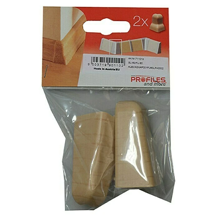 Rabatt ❤️ BAUHAUS Profiles And More Außenecke FU60L Apfel, 2 Stk. ✨ 2 Rabatt ❤️ BAUHAUS Profiles And More Außenecke FU60L Apfel, 2 Stk. ✨ – Bild 2