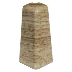 Budget 🥰 BAUHAUS Egger Außenecke Eiche Beige, 2 Stk., Passend Für: Egger Sockelleisten 17 X 60 Mm 👏