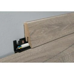 Coupon ✨ BAUHAUS MyStyle Sockelleiste K58 C Rutherford Oak 2,6 M X 18 Mm X 58 Mm, Gerade 😀