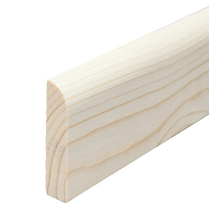 Neu 😀 BAUHAUS Profiles And More Sockelleiste I 2,4 M X 1 Cm X 5,8 Cm, Fichte, Unbehandelt ❤️ 1 Neu 😀 BAUHAUS Profiles And More Sockelleiste I 2,4 M X 1 Cm X 5,8 Cm, Fichte, Unbehandelt ❤️