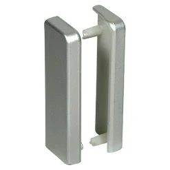 Bestes Angebot ❤️ BAUHAUS Profiles And More Endkappe FU51L/KU51L Silber, 2 Stk. 🎁