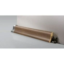 Bestes Angebot ⌛ BAUHAUS LOGOCLIC Sockelleiste K40 Eiche Corfinio 2,6 M X 22 Mm X 40 Mm, Geschwungen 🎁