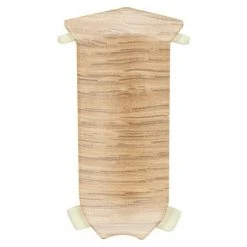 Blitzangebot ✨ BAUHAUS LOGOCLIC Innenecke Eiche Hell, 2 Stk., Geeignet Für: Hartschaum-Sockelleisten 😀