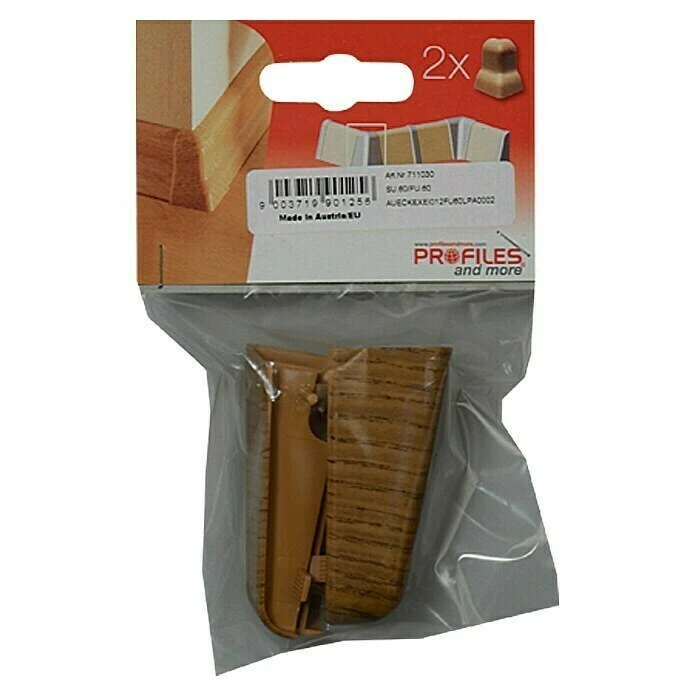 Aktion 😍 BAUHAUS Profiles And More Außenecke FU60L Eiche Dunkelbraun, 2 Stk. ❤️ 2 Aktion 😍 BAUHAUS Profiles And More Außenecke FU60L Eiche Dunkelbraun, 2 Stk. ❤️ – Bild 2