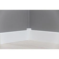 Bestpreis 😍 BAUHAUS Sockelleiste Weiß, 2,4 M X 1,6 Cm X 5,8 Cm, Gerade, Kiefer ⌛ -Bodenverlegebedarf Verkäufe 12 162
