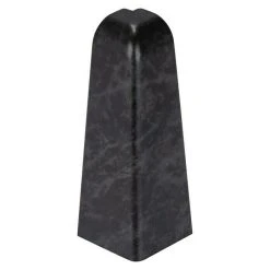 Auslauf 🤩 BAUHAUS Egger Außenecke Stein Schwarz, 2 Stk., Passend Für: Egger Sockelleisten 17 X 60 Mm ✔️