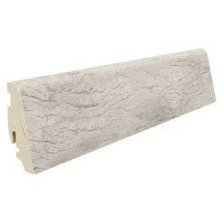 Bestes Angebot ❤️ BAUHAUS Living By Haro Sockelleiste Eiche Monza Grau 2,2 M X 19 Mm X 58 Mm, Gerade 👏