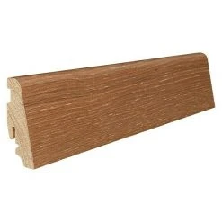 Auslauf 🎉 BAUHAUS Living By Haro Sockelleiste Bernsteineiche Hell 2,2 M X 19 Mm X 58 Mm, Gerade ⌛