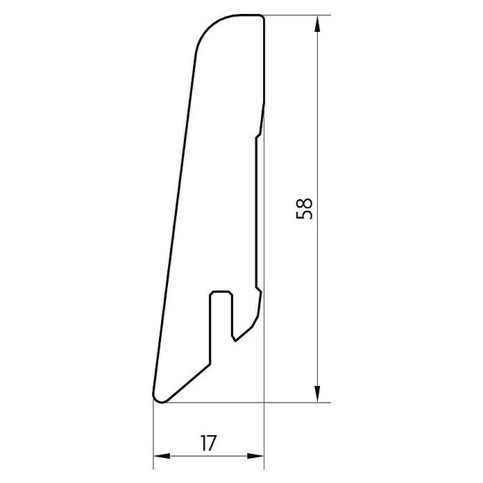 Auslauf ✨ BAUHAUS Egger Sockelleiste Villefort Pinie Weiß 2,4 M X 17 Mm X 60 Mm, Gerade ⌛ 2 Auslauf ✨ BAUHAUS Egger Sockelleiste Villefort Pinie Weiß 2,4 M X 17 Mm X 60 Mm, Gerade ⌛ – Bild 2