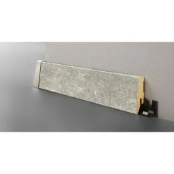 Aktion ❤️ BAUHAUS LOGOCLIC Sockelleiste K58 C Luzzi 2,6 M X 18 Mm X 58 Mm, Gerade ✨