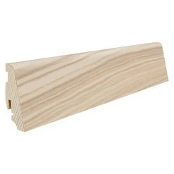 Besorgen 🧨 BAUHAUS Living By Haro Sockelleiste Esche Lichtweiß Matt 2,2 M X 19 Mm X 58 Mm, Gerade ✨