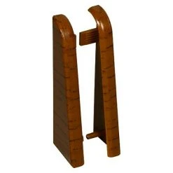 Am billigsten 👏 BAUHAUS Profiles And More Endkappe FU60L Merbau/Robinie, 2 Stk. 🎁