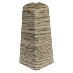 Großhandel 🥰 BAUHAUS Egger Außenecke Eiche Graubraun, 2 Stk., Passend Für: Egger Sockelleisten 17 X 60 Mm ✨