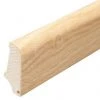Angebote 👏 BAUHAUS Sockelleiste Eiche Hell 2,4 M X 1,9 Cm X 3,8 Cm ❤️