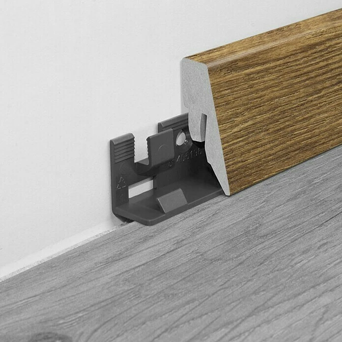 Auslauf ⭐ BAUHAUS LOGOCLIC Sockelleiste K40 C Eiche Mirandola 2,6 M X 19 Mm X 40 Mm, Gerade 🤩 1 Auslauf ⭐ BAUHAUS LOGOCLIC Sockelleiste K40 C Eiche Mirandola 2,6 M X 19 Mm X 40 Mm, Gerade 🤩