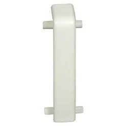 Aktion ⭐ BAUHAUS Profiles And More Übergangskappe FU51L/KU51L Weiß, 2 Stk. 💯