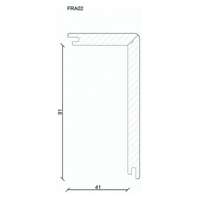 Brandneu ⌛ BAUHAUS Profiles And More Rohrabdeckleiste Uni Weiß, 2,4 M X 41 Mm X 91 Mm, Gerade 🛒 2 Brandneu ⌛ BAUHAUS Profiles And More Rohrabdeckleiste Uni Weiß, 2,4 M X 41 Mm X 91 Mm, Gerade 🛒 – Bild 2