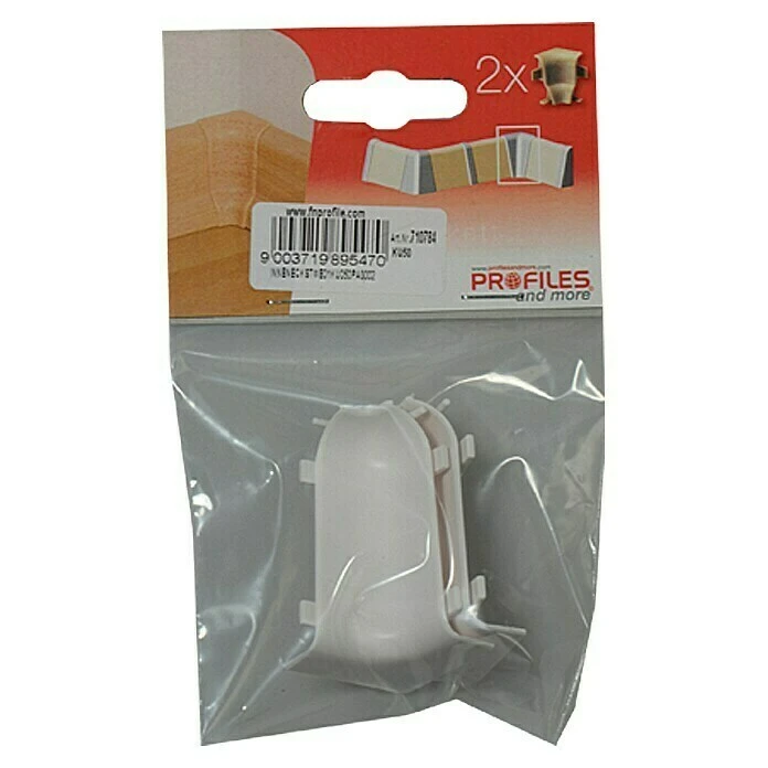 Besorgen ⭐ BAUHAUS Profiles And More Innenecke KU050 Weiß, 2 Stk. ✨ 2 Besorgen ⭐ BAUHAUS Profiles And More Innenecke KU050 Weiß, 2 Stk. ✨ – Bild 2