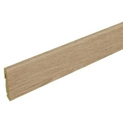 Bestpreis ❤️ BAUHAUS Profiles And More Sockelleiste FU147H Eiche Bremberg 2,4 M X 18,5 Mm X 38,5 Mm, Gerade ❤️