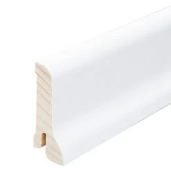 Besorgen 🧨 BAUHAUS Sockelleiste Esche Weiß 2,4 M X 2,1 Cm X 6 Cm 🔔