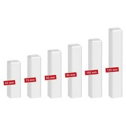 Coupon ✨ BAUHAUS Eckstäbchen 21 X 21 X 65 Mm, Weiß, 4 Stk. ✔️ -Bodenverlegebedarf Verkäufe 12 193